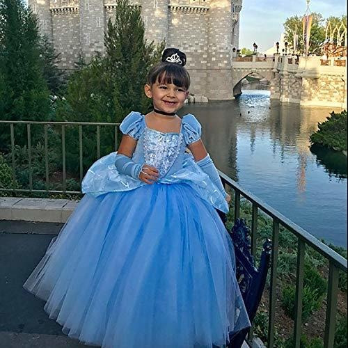 Kiomi Disfraz De Princesa Cenicienta Para Niñas Pequeñas Hal
