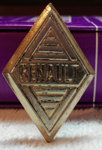 Insignia Emblema Parrilla Gordini Y Renault 4 Metal Original
