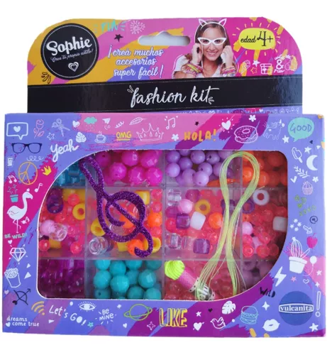 Sophie Fashion - Kit Para Armar Pulseras, Collares