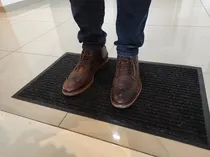 Comprar Felpudo Secado Alfombra Tapete De Entrada Casas Edificios Color Negro Diseño De La Tela Geométrico