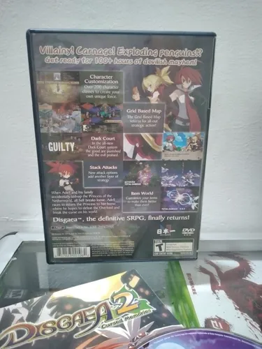Disgaea 2 Cursed Memories - Ps2 (Usado)