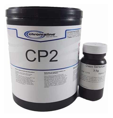 Emulsion Serigrafia Al Diazo Cp2 X1kg. Chromaline
