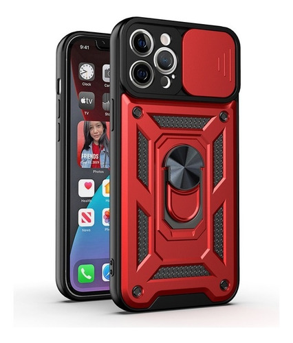 Imagen 1 de 7 de Bumper Uso Rudo Con Soporte Anillo Protector Lente De Camara
