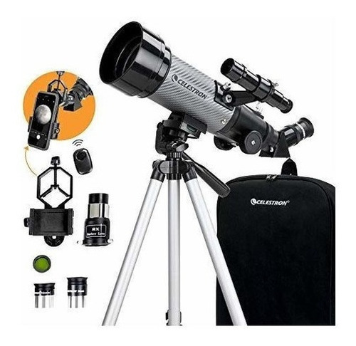 Celestron R Telescopio Refractor Portatil R Optica De Vidrio