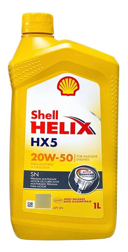 Aceite Mineral Shell Helix 20w50