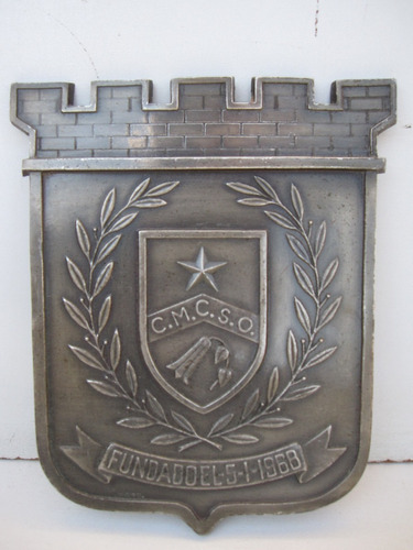 Letrero Antiguo  Cartel Cuartel Militar