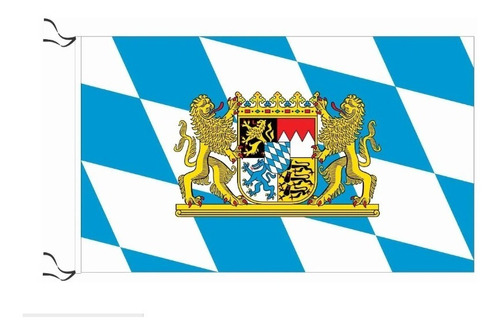 Bandera De Baviera Bavaria Con Y Sin Escudo 120 X 70 Cm