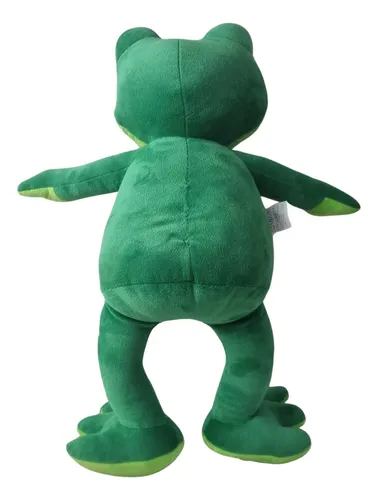 Sapo De Pelúcia 55cm Abraço Amigo Feliz Antialergico Gigante