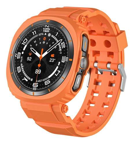Capa Tpu + Pulseira Para Samsung Galaxy Watch 7 Ultra Cor