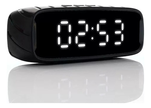 Radio Reloj Despertador Bluetooth Fm Usb Tarjeta Sd Batería