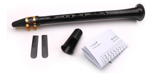 Minibolsillo Negro Para Saxofón Para Instrumentos De Viento