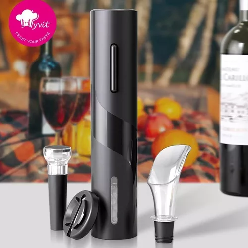 Destapador Sacacorchos De Vino Eléctrico Con Accesorios - Mercado Lider