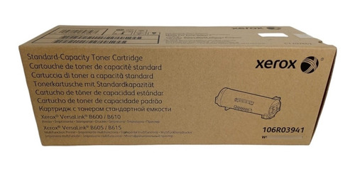 Toner Negro Xerox Versalink B600/b605 106r03941 Original