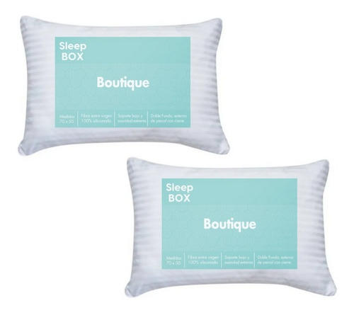 Imagen 1 de 3 de Almohada Sleep Box Boutique X2 Unidades