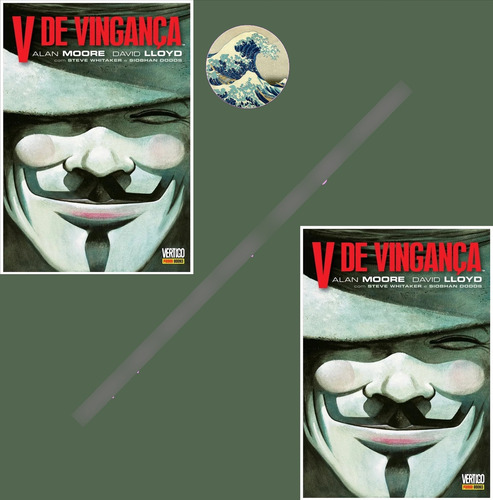 V De Vingança - Capa Dura (panini) ~leia A Descrição (Usado)
