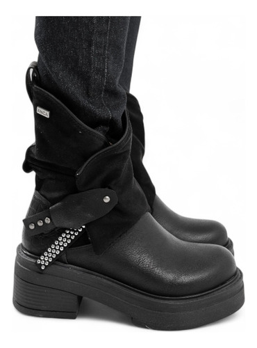 Botas Eco Cuero Plataforma Mujer Anca & Co Vittoria
