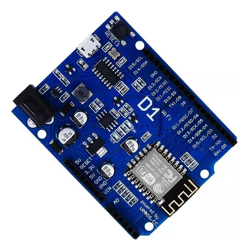 Wemos D1 Wifi Basado Esp8266 Ch340 Compatible Arduino Iot