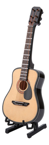 Maqueta De Miniguitarra, Decoración De Madera En Miniatura P