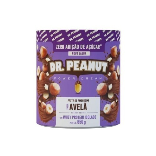 Suplemento Em Pasta Dr. Peanut  Power Cream Proteínas 
