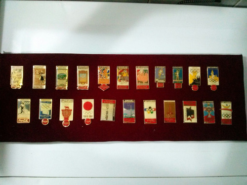 Pins Coca Cola,juegos Olimpicos Modernos Desde 1896 A 1992
