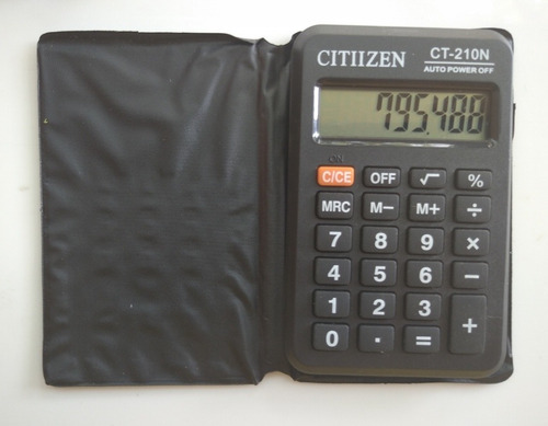 Calculadora Bolsillo 8 Dígitos Ct-210n