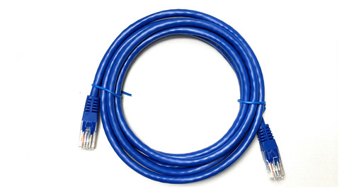Cable De Red Patch Cord Utp Categoria 6 De 2 Metros Longitud