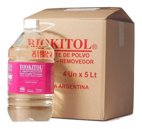 Biokitol 5 Lts 5 Litros Plastificado Madera Flotantes Oferta Liquidacion