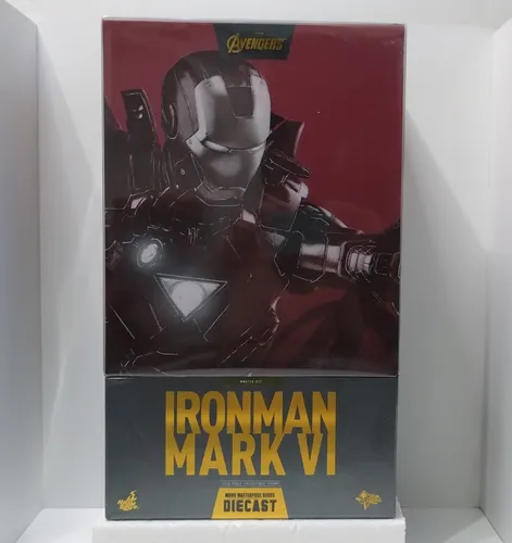 Action Figure Iron Man - Mark V I - 1/6 - Die Cast Hot Toys Action Figure Iron Man - Mark V I - 1/6 - Die Cast Hot Toys