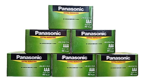 Pilas Aaa Panasonic 3 Cajas | Pila Panasonic