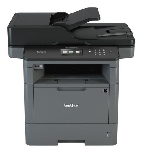 Imagen 1 de 3 de Impresora multifunción Brother Business DCP-L5650DN gris y negra 220V - 240V