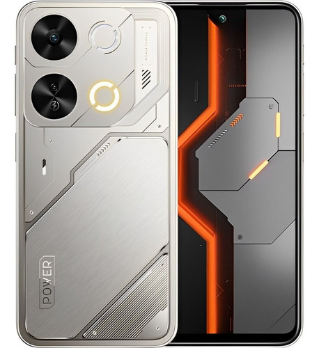 Celular Itel P65 Cyber Titanium Gamer Dual Sim 128gb 4gb Ram Dorado Claro