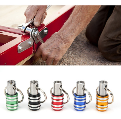Set 5 Adaptadores 1/4 Tipo Llavero Para Puntas Hex