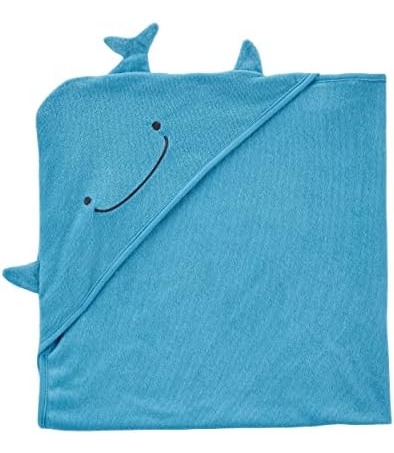 Toalha Com Capuz Para Bebê Carters (azul Claro)