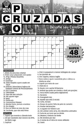 Megamente - Pró cruzadas - Vol.1, de On Line a. Editora IBC - Instituto Brasileiro de Cultura Ltda, capa mole em português, 2021