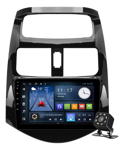 Estéreo Cámara Para Chevrolet Spark 2009-2014 Gps Fm Frente