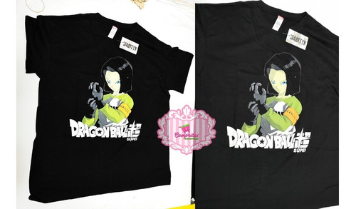 Playera Dragon Ball Androide Número 18 Goku