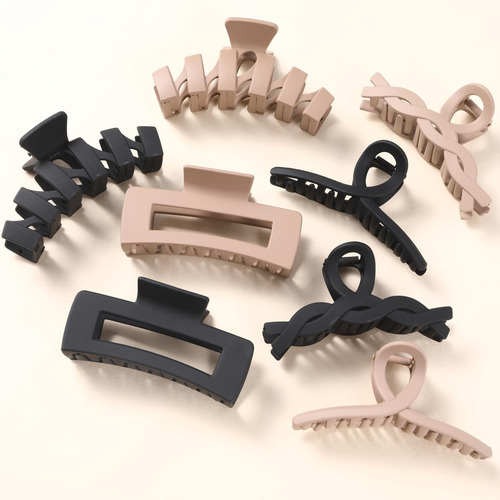 Claw Clips Centstar, Gran Surtido Para Cabello De Mujer, X8