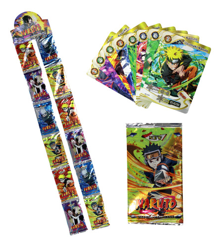 96 Tarjetas Coleccionables Juego De Cambio Cartas Naruto