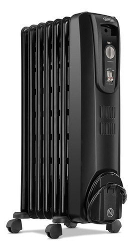 Calentador De Aceite De'longhi 1500w Eco Intuitiva Negro
