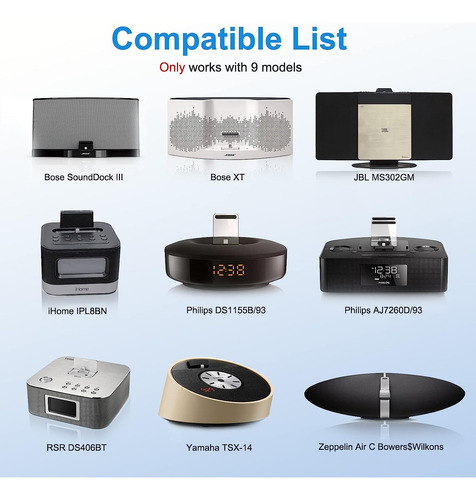 Adaptador Receptor Bluetooth Ziocom De 8 Pines Para Bose ...
