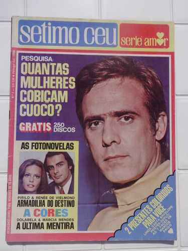 Sétimo Céu Série Amor Nº 2: Marcos Paulo - Ronnie Von - 1972