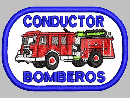 Parche Conductor Bomberos Borbado Y Aplicacion, Calidad