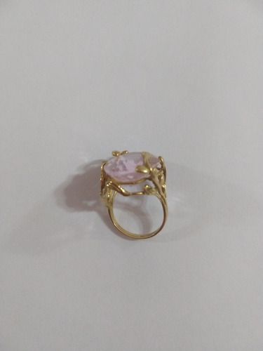 Anel Árvore Da Vida Linda Peça Toda Em Ouro 18k