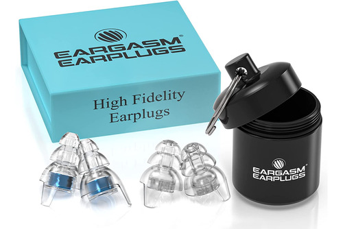 Protectores Auditivos Eargasm De Alta Fidelidad Con Estuche