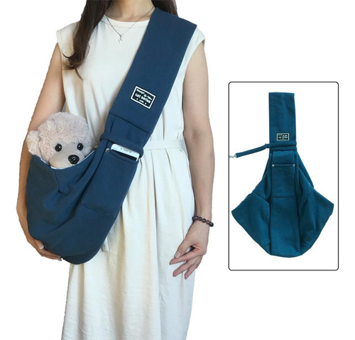 Fa Bolsa De Transporte Para Perros Con Azul Los 75x50cm