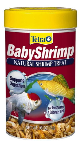 Tetra Baby Shrimp 10gr Camarones Bebes Snacks Peces Acuario