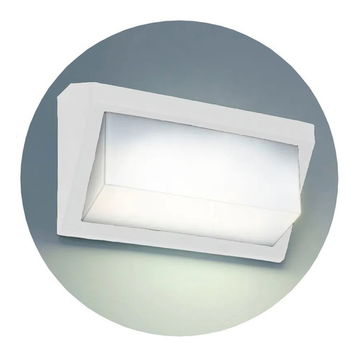 Aplique Pared Led Polipropileno Foco E27-4313 Exterior