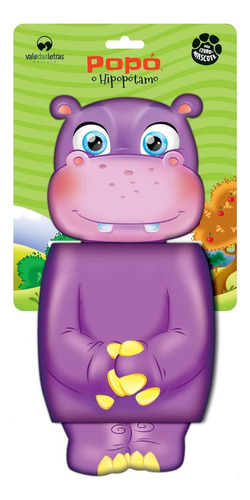 Livro De Banho - Popó, O Hipopotamo : Meu Livro Mascote