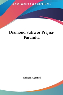 Libro Diamond Sutra Or Prajna-paramita - Gemmel, William