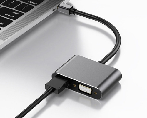 Mini Dp Thunderbolt 4k Hdmi Vga Adaptador Macbook 4k! 